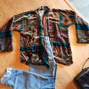 Johnny Was Velvet Kimono Gorgeous!!!